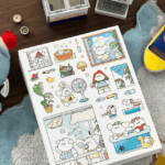 여름 일상 스티커