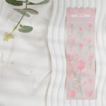 튤립 핑크 스티커