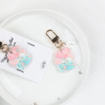 튤립 꽃병 키링